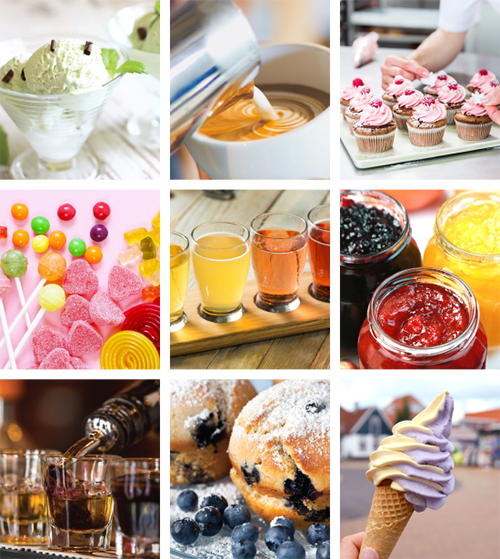 100s of flavors National Flavors